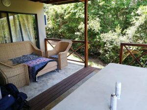 Ponta Malongane Accommodation - Front Deck - Nkumbe 7C